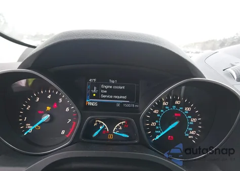 2013 Ford Escape Sel из США, поврежденный, VIN 1FMCU0HXXDUD41872